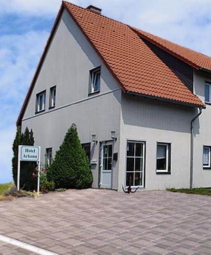 Hotel Arkona Genthin Exterior foto